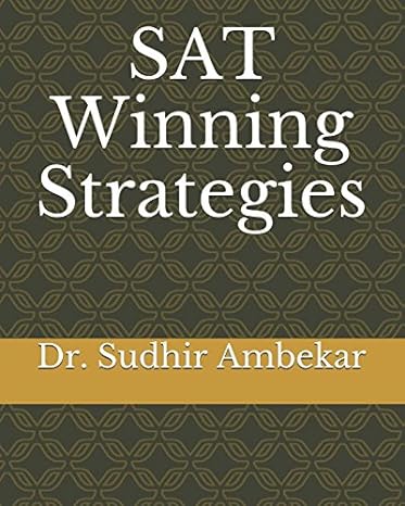 sat winning strategies 1st edition dr. sudhir ambekar 1522037780, 978-1522037781