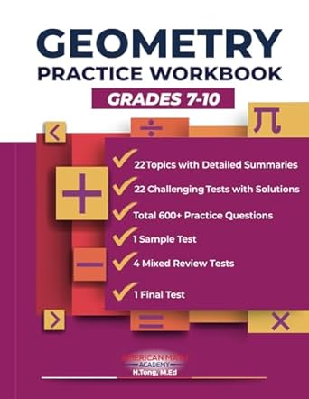 geometry practice workbook for the sat and psat 1st edition american math academy 979-8478318789