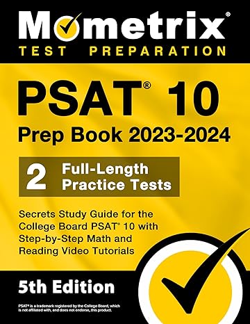 psat 10 prep book 2023 and 2024 2 full length practice tests secrets study guide for the college board psat