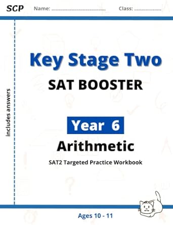 ks2 maths sat booster arithmetic scp ks2 maths year 6 sats for the 2023 tests 1st edition scp books