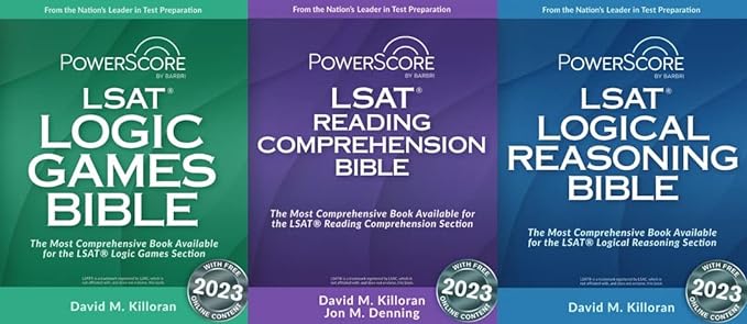 the powerscore lsat bible trilogy 2023 2023rd edition david killoran, jon denning 1685616968, 978-1685616960