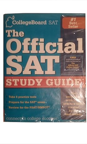 the official sat study guide for the new sat 4th edition the college board 0874477182, 978-0874477184