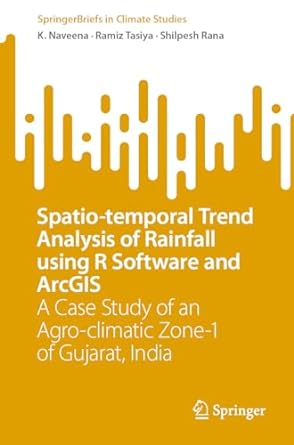 spatio temporal trend analysis of rainfall using r software and arcgis a case study of an agro climatic zone