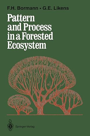 pattern and process in a forested ecosystem disturbance development and the steady state based on the hubbard