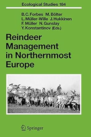 reindeer management in northernmost europe linking practical and scientific knowledge in social ecological