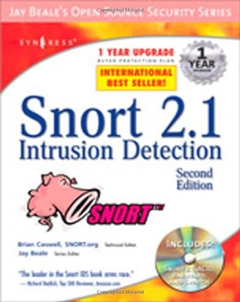 snort intrusion detection 2 0 1st edition syngress 1931836744, 978-1931836746