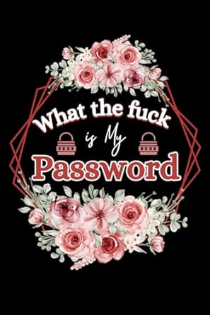 what the fuck is my password internet password keeper with alphabetical a z tabs what the fuck is my password