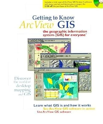 getting to know arcview gis 3rd edition esri press 1879102463, 978-1879102460