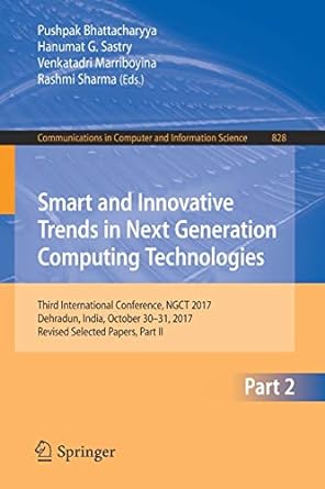 smart and innovative trends in next generation computing technologies third international conference ngct