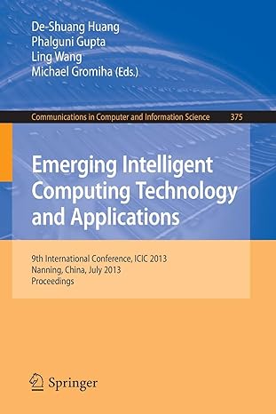 emerging intelligent computing technology and applications 9th international conference icic 2013 nanning