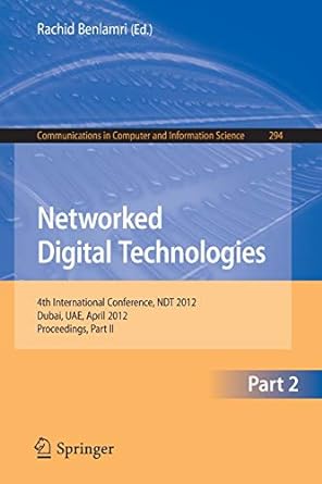 networked digital technologies part ii  international conference ndt 2012 dubai uae april 24 26 2012