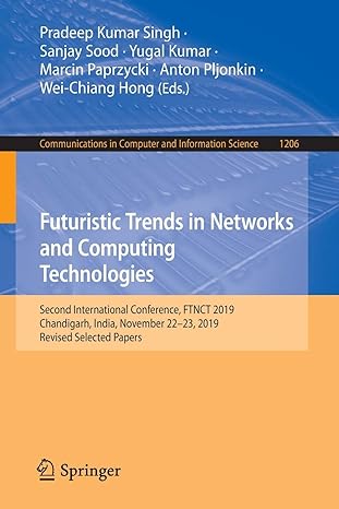 futuristic trends in networks and computing technologies second international conference ftnct 2019