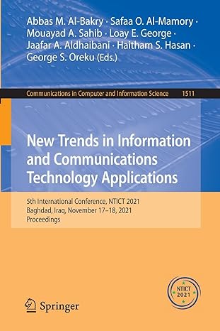 new trends in information and communications technology applications 5th international conference ntict 2021