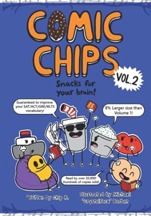 comic chips snacks for your brain 1st edition chip k ,michael borbon 979-8360304388