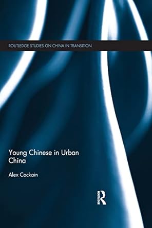 young chinese in urban china 1st edition alex cockain 1138858218, 978-1138858213