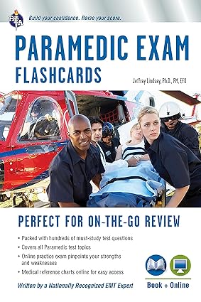 paramedic flashcard book + online 2nd edition jeffrey lindsey ph.d. 0738611778, 978-0738611778