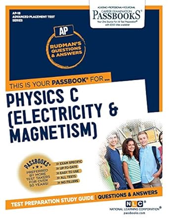 physics c passbooks study guide 1st edition national learning corporation 1731862180, 978-1731862181