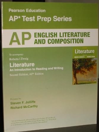 ap english literature and composition to accompany literature an intro to reading and writing 1st edition