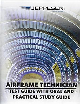 airframe tech test guide study guide 1st edition jeppesen 0884871932, 978-0884871934