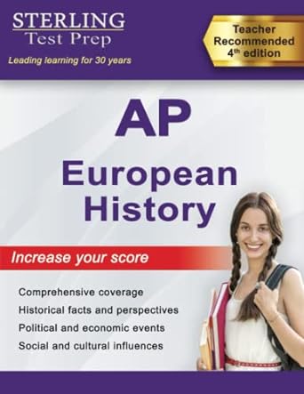 sterling test prep ap european history complete content review for ap exam 1st edition sterling test prep