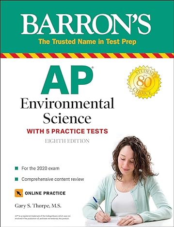 ap environmental science with 5 practice tests 8th edition gary s. thorpe m.s. 1438012330, 978-1438012339