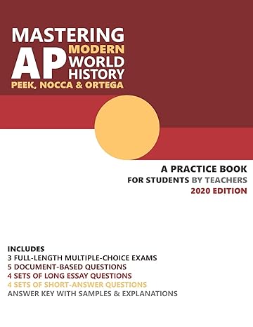 mastering ap modern world history a practice book for students 1st edition chris peek ,kate nocca ,lauren