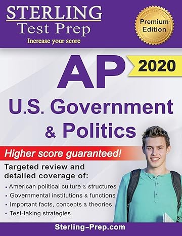 sterling test prep ap u s government and politics complete content review for ap exam 1st edition sterling
