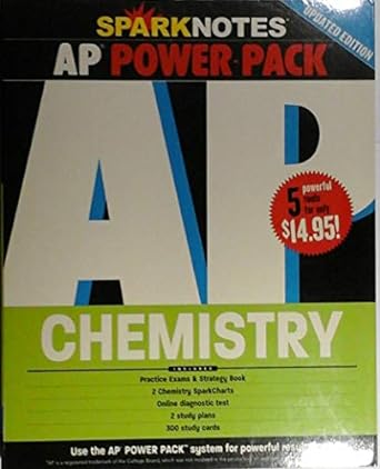 ap chemistry power pack 1st edition sparknotes 1411402901, 978-1411402904