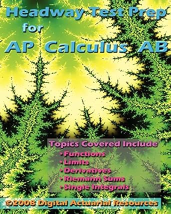 headway test prep for ap calculus ab 1st edition ryan lloyd 0979807190, 978-0979807190