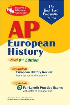 best test prep ap european history exam test preparation 9th edition m. w. campbell ,niles holt ,william t.