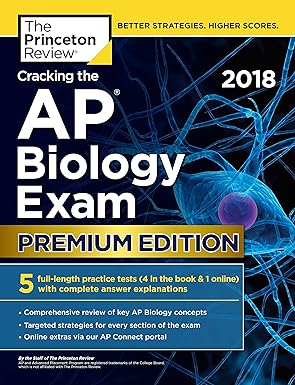 cracking the ap biology exam 2018 premium edition premium edition the princeton review 1524710601,