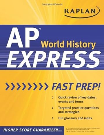 kaplan ap world history express original edition kaplan 1607147874, 978-1607147879