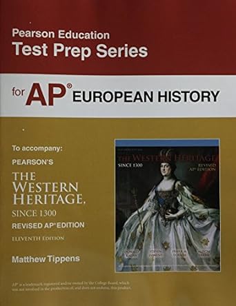 pearson education test prep series for ap european history 1st edition pearson 0134050290