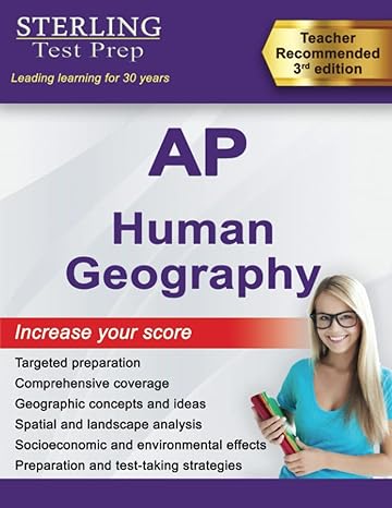 sterling test prep ap human geography complete content review for ap exam 1st edition sterling test prep