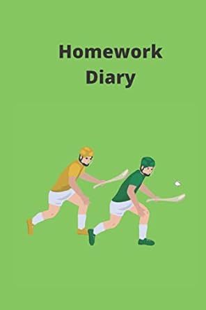 homework diary hurling kids will love this 2021 homework planner with space for weekly to do and priorities