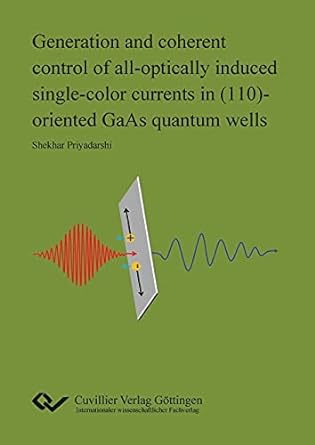 generation and coherent control of all optically induced single color currents in oriented gaas quantum wells
