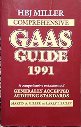 miller comprehensive gaas guide 1991 91st edition martin a. miller, larry p. bailey 0156018055, 978-0156018050