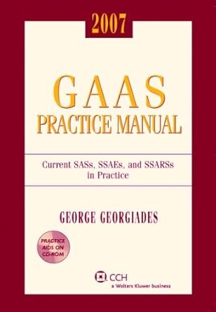 gaas practice manual 2007 edition george georgiades 0808090399, 978-0808090397