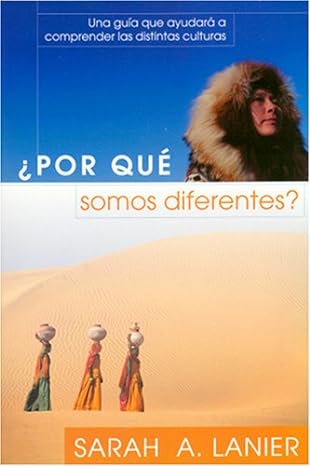 por qu somos diferentes 1st edition sarah a. lanier, editorial jucum 1576583112, 978-1576583111