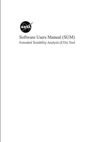 software users manual extended testability analysis tool november 1 2011 1st edition nasa ,national