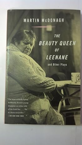 the beauty queen of leenane and other plays 1st edition martin mcdonagh 0375704876, 978-0375704871