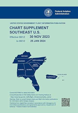 chart supplement southeast u s 1st edition u s department of transportation ,federal aviation administration