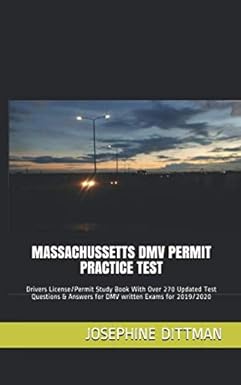 massachussetts dmv permit practice test drivers license/permit study book with over 270 updated test