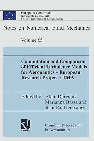 computation and comparison of efficient turbulence models for aeronautics european research project etma 1st