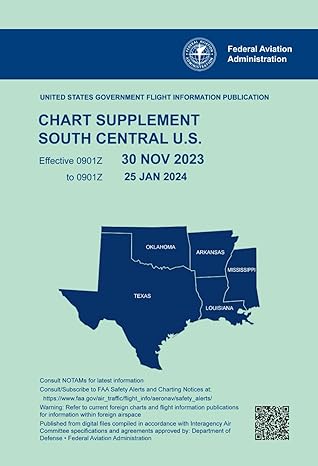 chart supplement south central u s 1st edition u s department of transportation ,federal aviation