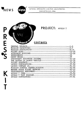 apollo 7 project press kit 1st edition nasa ,national aeronautics and space administration 979-8396340466