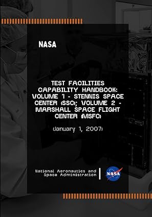test facilities capability handbook volume 1 stennis space center volume 2 marshall space flight center 1st