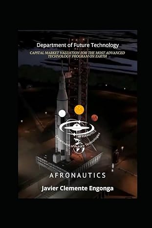 capital market valuation for the most advanced technology program on earth afronauts department of future