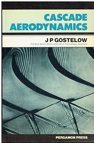 cascade aerodynamics 1st edition j p gostelow 0080204279, 978-0080204277