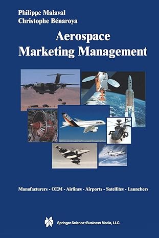 aerospace marketing management manufacturers oem airlines airports satellites launchers 1st edition philippe
